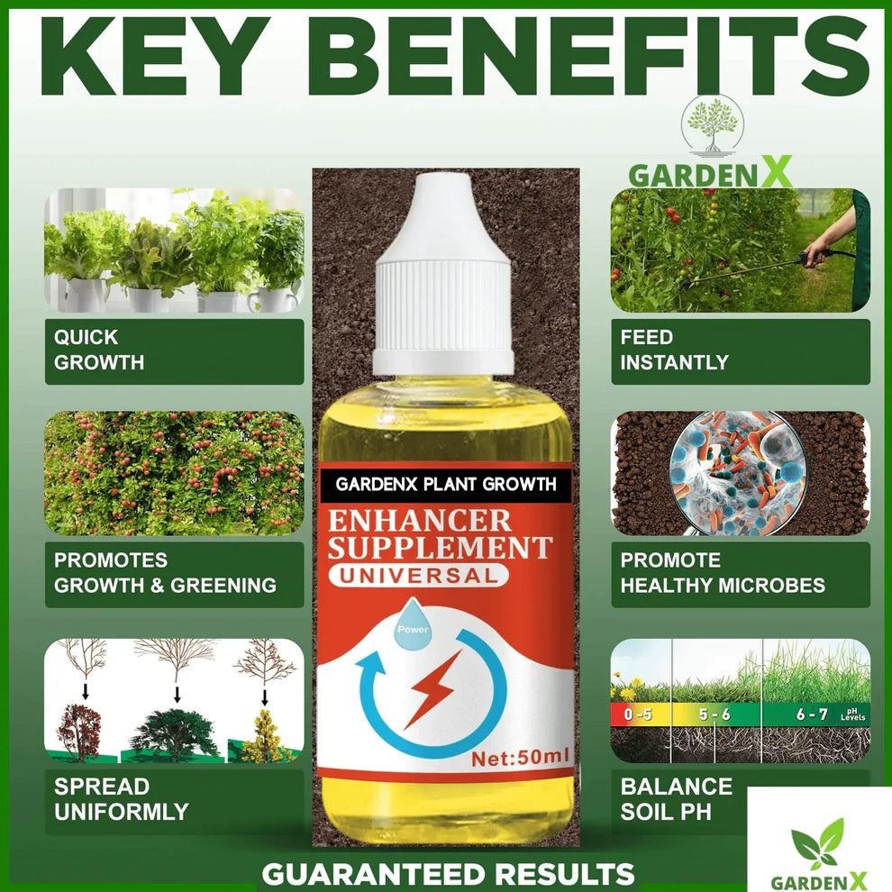 PLANT GROWTH ENHANCER SUPPLEMENT (BUY 1 GET 3)