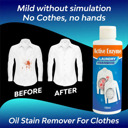 Active Enzyme Laundry Stain Remover Buy 1 get 1 Free (4.9/5 ⭐⭐⭐⭐⭐ 11872 Reviews)