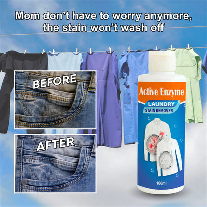 Active Enzyme Laundry Stain Remover Buy 1 get 1 Free (4.9/5 ⭐⭐⭐⭐⭐ 11872 Reviews)